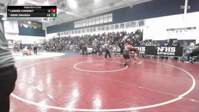 144 lbs Champ. Round 1 - Jesse Grajeda, St. John Bosco vs Landen Cordrey, Temecula Valley