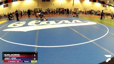 165 lbs Champ. Round 2 - Jordy Lopez, Annandale Wrestling Club vs Blake Jacobson, Impact Wrestling Academy