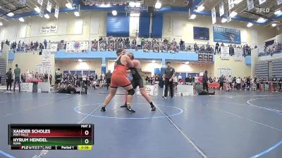 285 lbs Cons. Round 6 - Hyrum Heindel, Kuna vs Xander Scholes, Post Falls