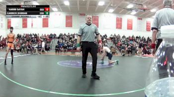 144 lbs Champ. Round 1 - Karim Sayah, Orange vs Carrick Dobran, Conneaut