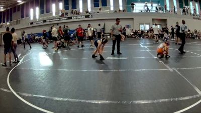 88-96 lbs Round 3 - Joseph Vera, Maximum Performance Club vs Emma Hidalgo, East Lake Wrestling