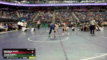 2A 150 lbs Cons. Round 2 - Brandon Wyatt, East Gaston vs Ethan Powell, South Granville