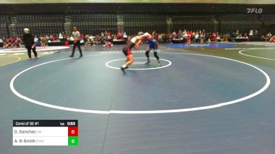 150 lbs Consi Of 32 #1 - Dominic Sanchez, Clovis West vs Ayden Barrera-Smith, Canyon View