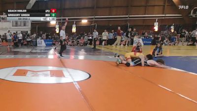 140 lbs Rr Rnd 2 - Seach Hibler, Apex Wrestling vs Gregory Green, Jmen/ Shen