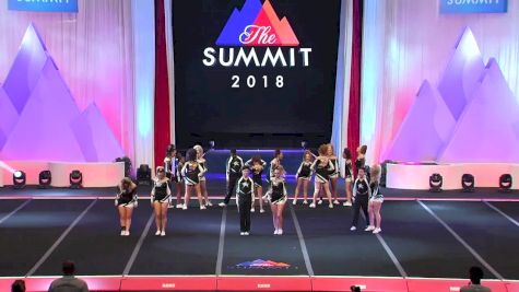 CheerForce Central Valley - Senior BLACK [2018 L3 International Senior Coed Semis] The Summit