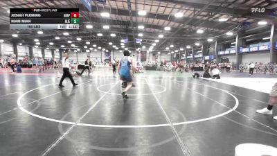 160 lbs Rr Rnd 3 - Josiah Fleming, Grapplers Garage vs Niam Mian, Alien Slime