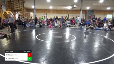 Semifinal - Tate Minnoe, Moravia vs Keegan Sullivan, Mahanoy City