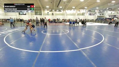 100 lbs Consolation - Ryan Hurley, Prophecy RTC vs Treydan Beam, Wolfgang Wrestling Academy