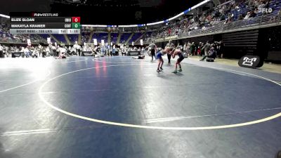 108 lbs Consy 4 - Elize Sloan, Union City vs Makayla Kramer, Central Columbia