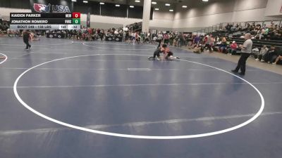 138 lbs Cons. Rd Of 16 - Kaiden Parker, Moyer Elite Wrestling vs Jonathon Romero, Volcano Vista High School Wrestling