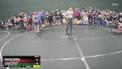115 lbs Semifinal - Dalton Hinson, Kc Elite Training Center vs Logan Pruitt, JET Wrestling Club