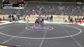 138 lbs Champ. Round 1 - Kyra Newkirk, Knox Central vs Payton Perry, North Hardin