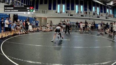 80 lbs Finals (8 Team) - TJ Howard, Iron Horse vs Jayden Coleman, Misfits United