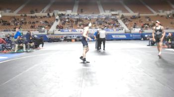 167-D1 Quarterfinal - Ryland Moss, Liberty High School vs Mitchell Monte, Casteel High School