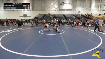 113 lbs Cons. Semi - Ty Bartlett, Indian River Pee Wee Wrestling Club vs Sammy Bogue, Perry Youth Wrestling Club