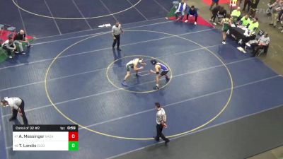 157 lbs Consi Of 32 #2 - Austin Messinger, Nazareth vs Ty Landis, Elco