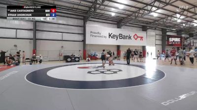 61 kg Cons. Round 4 - Jake Castagneto, Brunson UVRTC vs Ethan Uhorchuk, Minion Training Center