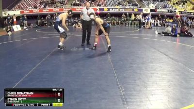 149 lbs 2nd Wrestleback (16 Team) - Chris Donathan, Grand Valley State vs Ethen Doty, Upper Iowa