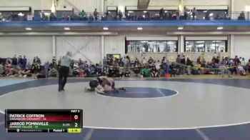 149 lbs Cons. Round 3 - Patrick Coffron, Shenandoah University vs Jarrod Pominville, Roanoke College