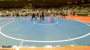 52 lbs Consi Of 4 - Kai Parker, Alpha Elite, Mi vs Griffyn Moyer, Del City Little League Wrestling
