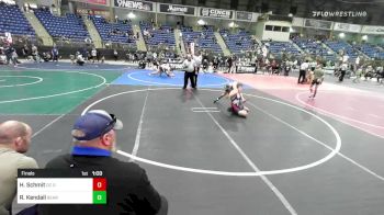 109 lbs Final - Hayden Schmit, DC Outlaws vs Robert Kendall, Bear Cave WC