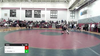 106 lbs Round Of 16 - Braden Lane, St. John's School vs Uriyah Smoker, Calvary Day School