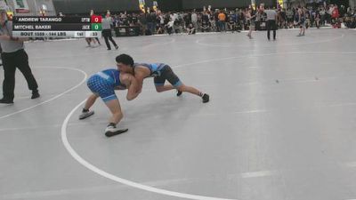 144 lbs Cons. Quarters - Andrew Tarango, El Paso Texas Wrestling Club vs Mitchel Baker, Jackson