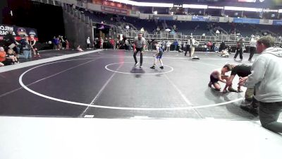 65 lbs 5th Place - Garrett Doyle, Cowboy WC vs Asa Linger, Betterman Elite