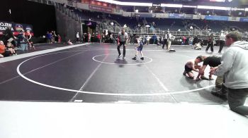 65 lbs 5th Place - Garrett Doyle, Cowboy WC vs Asa Linger, Betterman Elite