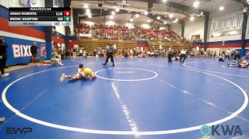 105 lbs Rr Rnd 1 - Jonah Roberts, R.A.W. vs Bronc Sumpter, Vian Wrestling Club