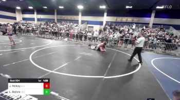 190 lbs Round Of 128 - John Paul McKay, Ala War vs Luka Bojicic, La Costa Canyon HS