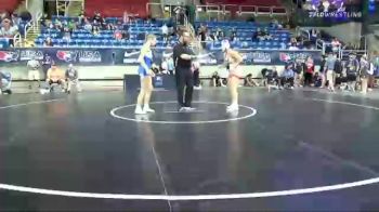 132 lbs Round Of 64 - Cassia Zammit, Ohio vs Jacy Kriener, Iowa