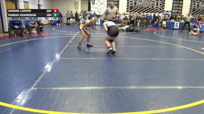 130 lbs Consy 3 - Samara Larson, Hempfield vs Farrah Henderson, Canon-McMillan