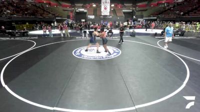 190 lbs Champ. Round 2 - Tiffany Bell, Animal House Wrestling vs Zoe Brodin, San Pedro High School Wrestling