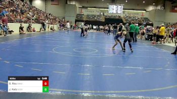 80 lbs Round Of 16 - Dawson Rau, Dragons Junior Wrestling Club vs Joseph Katz, Georgia