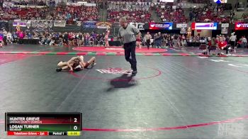 Cons. Round 2 - Logan Turner, Roundup vs Hunter Grieve, Lincoln County (Eureka)