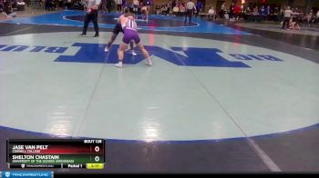 125 lbs Cons. Round 1 - Jase Van Pelt, Cornell College vs Shelton Chastain, University Of The Ozarks (Arkansas)