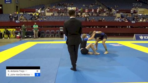 Nicholas Antonio Trejo vs Silas John VanDonkelaar 2024 Pan IBJJF Jiu-Jitsu No-Gi Championship