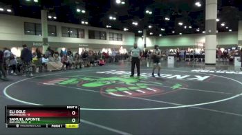 106 lbs Round 2 (6 Team) - Eli Ogle, Brownsburg vs Samuel Aponte, Raw (Raleigh)