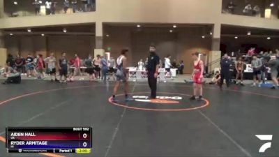 106 lbs Cons. Round 3 - Aiden Hall, OK vs Ryder Armitage, HI