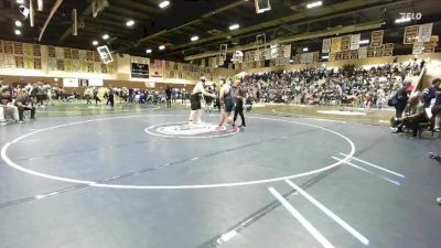 285 lbs Champ. Round 1 - Jason Rodriguez, Chapparal vs Preston Villela, Gilbert