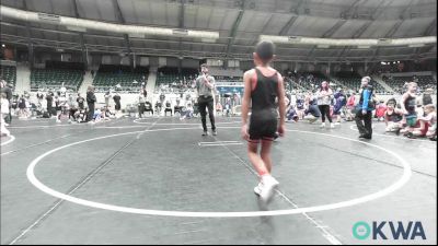 65 lbs Rr Rnd 3 - Colton Tecumseh, Mojo Grappling Academy vs Legend Bigheart, Sperry Wrestling Club