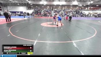 165 lbs Cons. Round 2 - Ryan Draughn, Thomas More vs Dezmen Loving, Oklahoma City