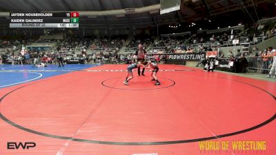 70 lbs Round Of 32 - Jayden Householder, Young Guns vs Kaiden Galindez, Massa's Maniacs