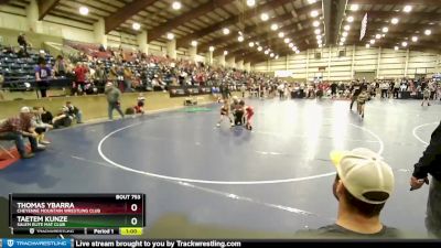 53 lbs Cons. Round 1 - Thomas Ybarra, Cheyenne Mountain Wrestling Club vs Taetem Kunze, Salem Elite Mat Club