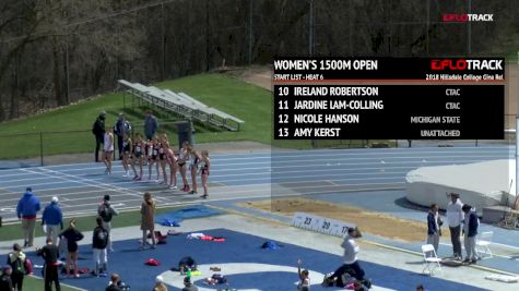 Women’s 1500m Open, Heat 6