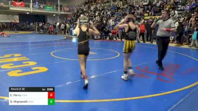 78 lbs Round Of 32 - Cole Perry, Olentangy vs Dominic Mignanelli, Seneca Valley