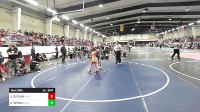 85 lbs Consi Of 4 - Jaxon Estrada, Stout Wr Acd vs Charles Wilson, Dolores Bears