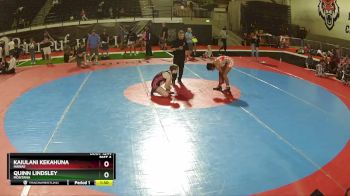 95-105 lbs Cons. Round 1 - Quinn Lindsley, Montana vs Kaiulani Kekahuna, Hawaii