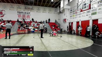 107 lbs Cons. Round 3 - Aidaneh Sotelo, Twin Falls vs Jessica Aldershof, Mountain Home